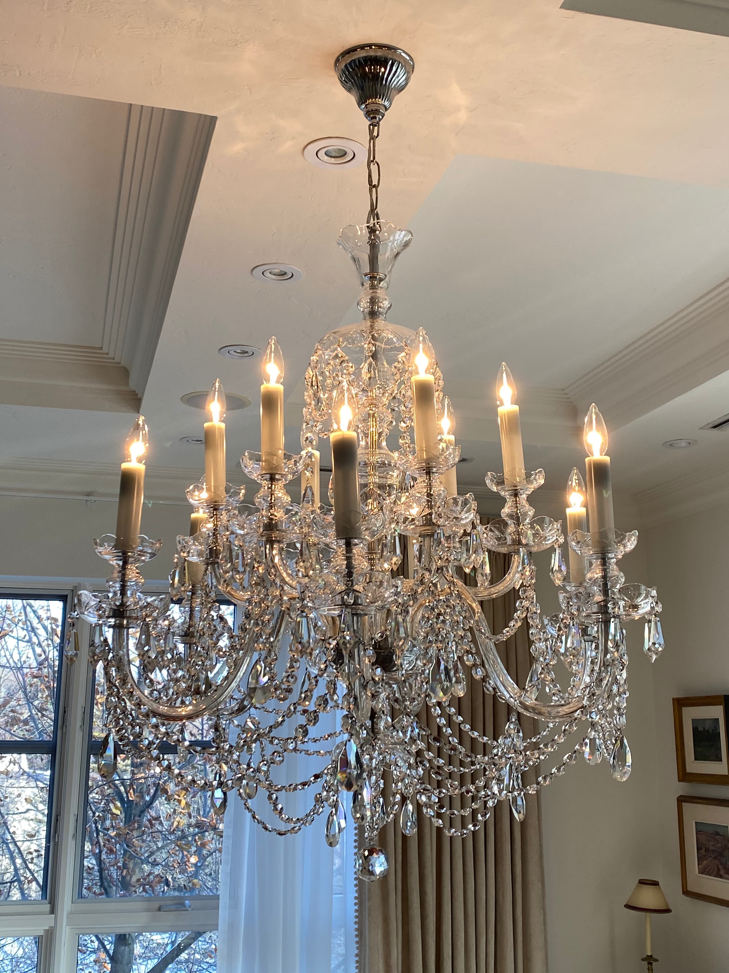 Premium chandelier service