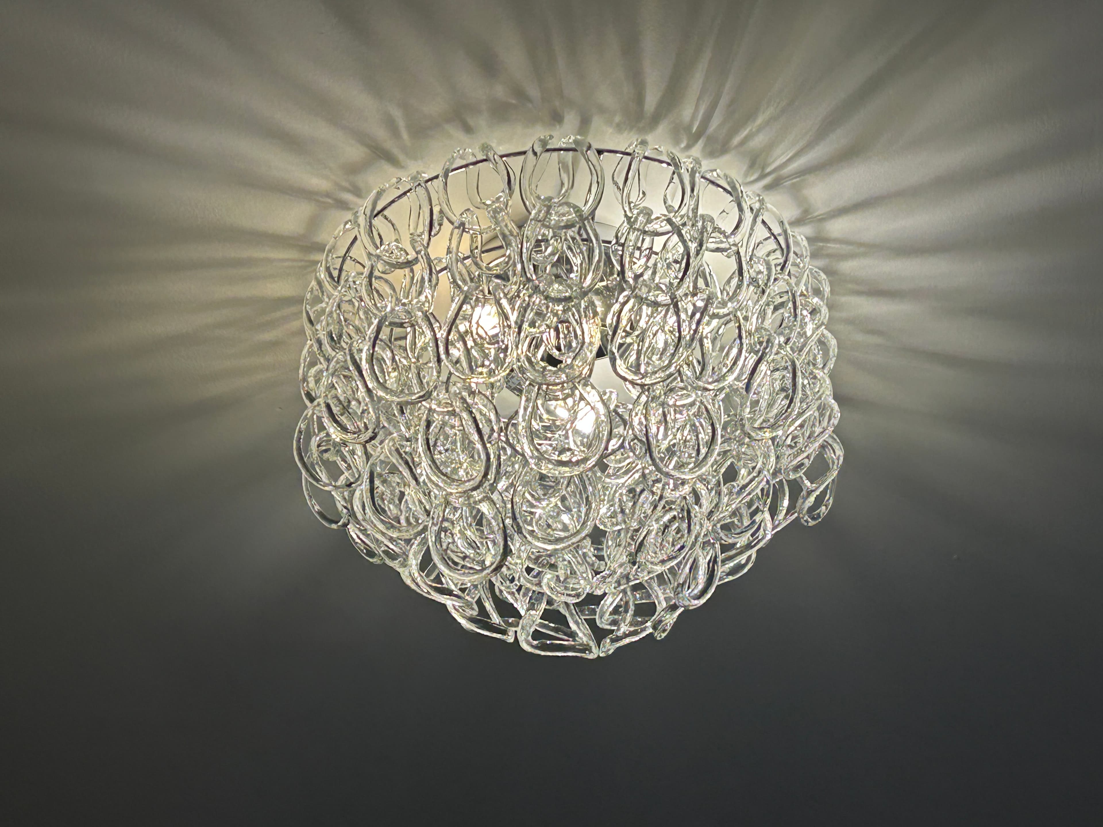 Vintage crystal chandelier